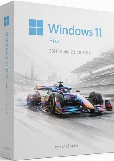 Windows 11 Pro 26H1 Build 28120.3151 by OneSmiLe (RUS/2026)