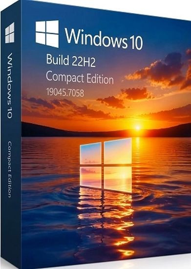 Windows 10 Pro Ru x64 22h2 19045.7058 CompactOS (RUS/2026)