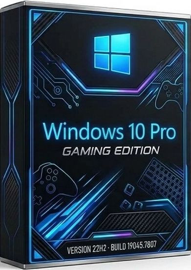 Windows 10 Pro Gaming Edition 22H2 Build 19045.7807 (RUS/2026)